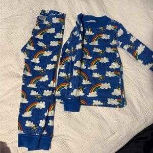 Hanna Andersson Rainbow Cloud Long Sleeve PJs